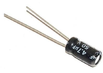 4.7uF 50V  Elektrolitik Kondansatör