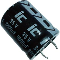 6800UF 35V 20X41 105C UZUN AYAK ELEKTROLİTİK KONDANSATÖR