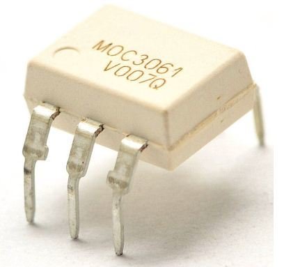 MOC3061 DIP-6 Triac Çıkışlı Optokuplör Entegresi