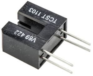 TCST1103 Optik Switch (Slotted), İğne Bacaklı Fototransistör Çıkışlı