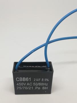 2UF 450V 50/60HZ AC Motor Kondansatör