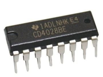 CD4028 DIP-16 BCD Decimal Decoder Entegresi