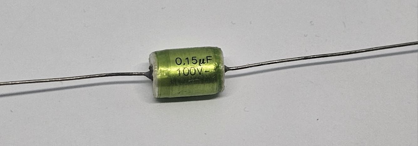 150NF 100V AXİAL %10 RM:10MM POLYESTER KONDANSATÖR