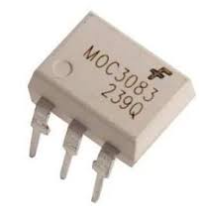 MOC3083 DIP-6 Triac Çıkışlı Optokuplör Entegresi