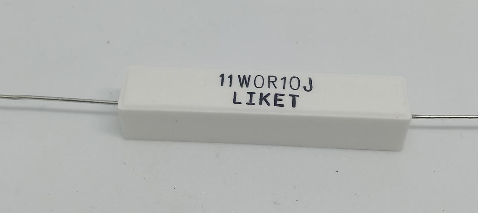 0R1 11W Taş Direnç Axial