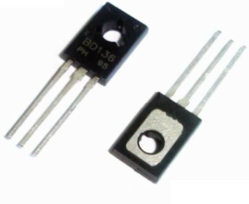 BD136 TRANSISTOR 1.5A 45V PNP TO126