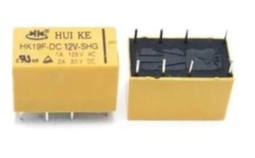 12V TELEKOM ÇİFT KONTAK, HK19F-DC12V-SHG Röle