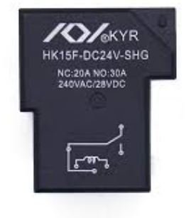 HK15F-DC24V-S-K 24V 30A T Röle Amperli Röle